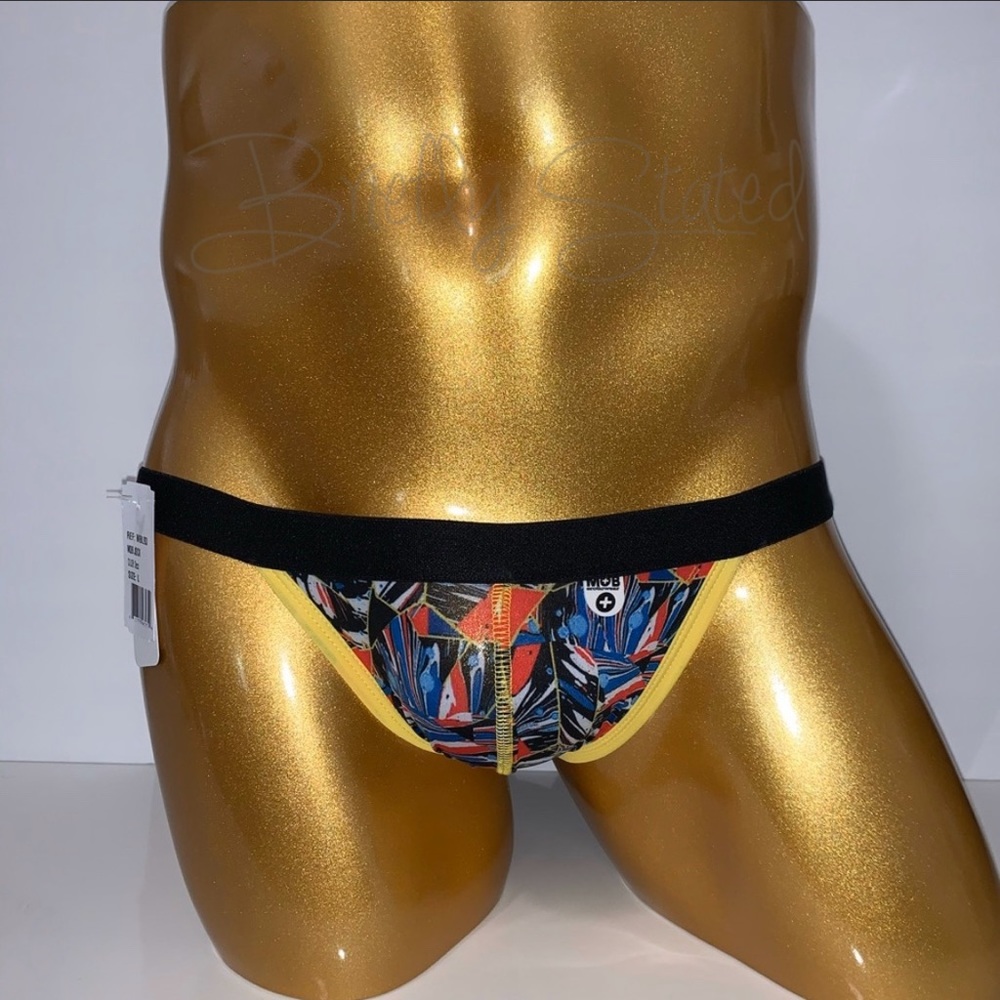 MOB Eroticwear Deco Printed Jockstrap